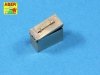 Aber 16047 50 cal. Ammunition with M2A1 box set for U.S. M2 Machine Gun 1/16
