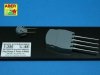 Aber 350L-48 Set of barrels 356mm x 10; 133mm x 16 for King George V, Prince of Wales (1:350)
