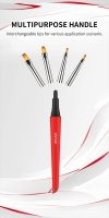 DSPIAE PT-FB Phoenix Plume Interchangeable Fine Detailing Brush Handle / Phoenix Plume Wymienny uchwyt pędzla do precyzyjnych detali