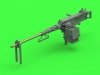 Master GM-35-069 Browning M2HB .50 cal (12,7mm) - karabin maszynowy z mocowaniem czołgowym - wczesny okres II w.św. (kołyska D69820 z małą skrzynką amunicyjną D68375) 1/35
