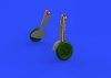 Eduard 648308 Bf 109F undercarriage legs BRONZE  EDUARD 1/48