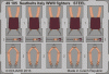 Eduard BIG49343 Seatbelts WWII Axis AF STEEL 1/48