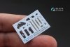 Quinta Studio QD72023 F4U-1 Corsair (Bird cage) 3D-Printed & coloured Interior on decal paper (for Tamiya kit) 1/72