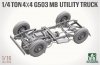 Takom 1016 1/4 ton 4×4 G503 MB Utility Truck ( Jeep Willys ) 1/16
