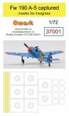 Omask 37001 Fw 190 A-5 Captured 1/72