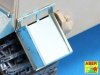 Aber 16051 Rear fenders for Tiger I, Ausf.E – (Late version) (1:16)