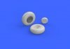 Eduard 672130 B-17G wheels AIRFIX 1/72