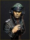 Young Miniatures YM1876 SS Panzer Commander Normandie 1944 1/10