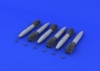 Eduard 648128 Mk.82 bombs w/ airbrake early 1/48
