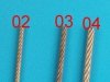Eureka XXL LH-04 1.1mm x 50cm Metal wire rope, linka holownicza
