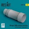 RESKIT RSU32-0156 Mirage 2000 exhaust nozzle for Kitty Hawk / Zimimodel kit (3D Printed) 1/32