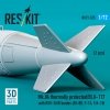 RESKIT RS72-0525 Mk.84 thermally protected/BLU-117 with BSU-36/B bombs (2 pcs) (3D Printed) 1/72
