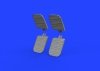 Eduard 648981 Su-25 airbrakes early PRINT ZVEZDA 1/48