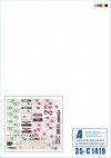 Star Decals 35-C1419 Indochine 6. Armoured cars and Amphibians. Coventry armored car Mk I, DUKW; M29C Crabe/Weasel 1/35