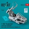 RESKIT RSU48-0349 F-105D Thunderchief cockpit early modification (Basic edition with 3D decals) for HobbyBoss kit (3D Printed) 1/48