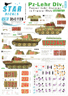 Star Decals 35-C1129 Panzer-Lehr Division # 2 1/35