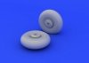 Eduard 672075 Beaufighter Mk. X wheels 1/72 (AIRFIX)