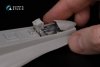 Quinta Studio QD48283 F/A-18A / C early 3D-Printed & coloured Interior on decal paper (Hasegawa) 1/48