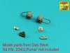Aber 16202 German Accessories for Horn, Notek, Front, Tail Convoy Lights 1/16