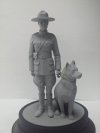 ICM 16008 RCMP Female Officer with dog (1:16)