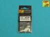 Aber A32019 Set of 2 barrels for British Browning .303 aircraft machine guns with flash hiders 1/32