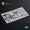 KELIK K72104 HE-219 UHU interior 3D decals for Dragon kit 1/72