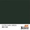 AK Interactive AK11153 EXTRA DARK GREEN – STANDARD 17ml