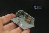 Quinta Studio QD32197 P-47D Thunderbolt Bubbletop Early 3D-Printed coloured Interior on decal paper (Hasegawa) 1/32
