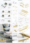 Pontos 35017F1 USS CA-35 Indianapolis 1945 Detail Up Set (1:350)