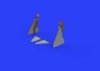 Eduard 648446 Tempest Mk. V undercarriage legs BRONZE 1/48 EDUARD