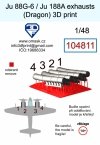 Omask 104811 Ju 88G-6 / Ju 188A (Dragon) 3D print 1/48