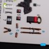 KELIK K72077 Gloster Meteor F.8 interior 3D decals for Airfix kit 1/72