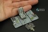 Quinta Studio QD32122 P-40E War Hawk 3D-Printed & coloured Interior on decal paper (Trumpeter) 1/32