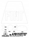 Italeri 4701 FIAT MEFISTOFELE 21706 c.c. (1:12)