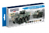 Hataka HTK-BS72 Modern Polish Army AFV paint set (6x17ml)