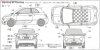 Fujimi 123837 Abarth 500 Esseesse 1/24