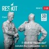 RESKIT RSF48-0073 F-105 (F, G) Thunderchief male pilots (in a standing position - type 2) (2 pcs) (3D Printed) 1/48