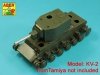 Aber 35L-324 Lufa 152,4mm M-10S do radzieckiego czołgu KW-2 1/35