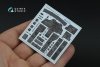 Quinta Studio QDS-35132 AH-64A 3D-Printed coloured Interior on decal paper (Trumpeter) (Small version) 1/35