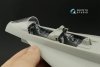 Quinta Studio QD32100 F/A-18F late / EA-18G 3D-Printed & coloured Interior on decal paper (Trumpeter) 1/32