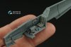 Quinta Studio QD72169 Bf 109G 3D-Printed coloured Interior on decal paper (Eduard) 1/72