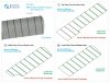 Quinta Studio QP24001 Green rib tapes Fokker Dr.I (All kits) 1/24