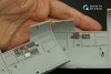 Quinta Studio QD32204 B-25J Mitchell Gun nose 3D-Printed & coloured Interior on decal paper (HK models) 1/32