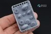 Quinta Studio QT48024 Ka-52 Wheels with separate hubs and weighted tires (Zvezda) 1/48