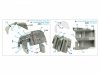 Quinta Studio QDS-48372 A-6A 3D-Printed & coloured Interior on decal paper (Kinetic) (Small version) 1/48