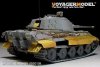 Voyager Model PE351182 WWII German King Tiger (Hensehel Turret)（For DRAGON/ZVEZDA kit） 1/35