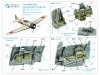 Quinta Studio QD48492 A6M2 Zero Mitsubishi Production 3D-Printed coloured Interior on decal paper (Eduard) 1/48