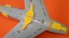 Omask 74820 F-86F Sabre wheel bay plugs (for Hasegawa) 1/48