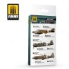 AMMO of Mig Jimenez 7238 WWII Regia Aeronautica – Late Colors Set 6x17ml
