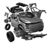 Airfix 6053 QUICKBUILD Ford F-150 Raptor - Grey